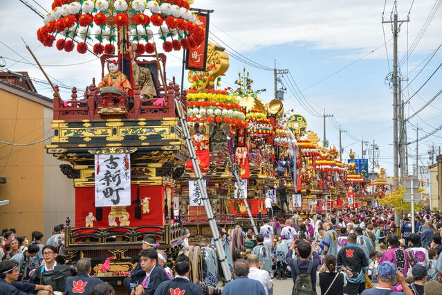 【富山イベント】射水市で『新湊曳山まつり』が開催