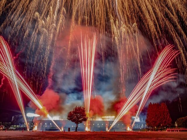 【富山イベント】富山市で『立山山麓ゆきまつり花火』が開催